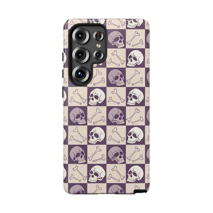 Skull & Bones Checkered Samsung Case