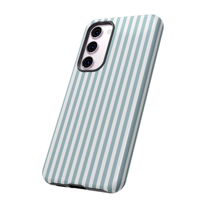 Blue & White Stripe Samsung Case