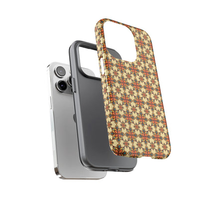Retro Mandala Floral iPhone Case