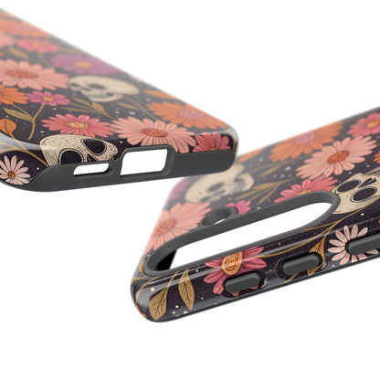Skulls & Fall Florals Samsung Case