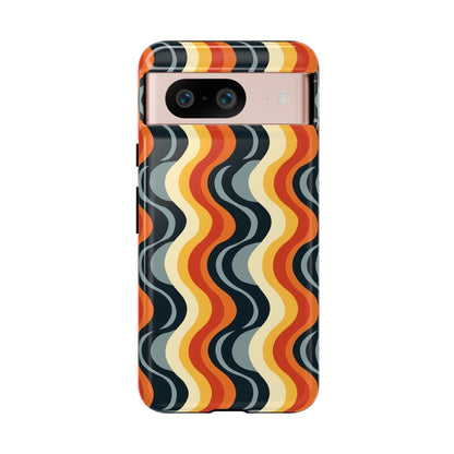 Retro Wavy Stripe Google Pixel Case