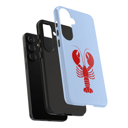 Red Lobster on Sky Blue Samsung Case