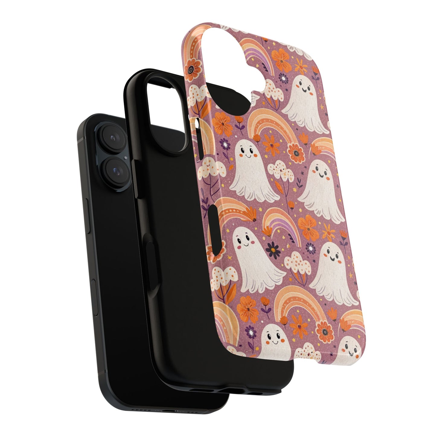 Pastel Halloween Ghost iPhone Case