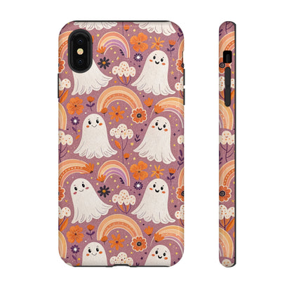 Pastel Halloween Ghost iPhone Case