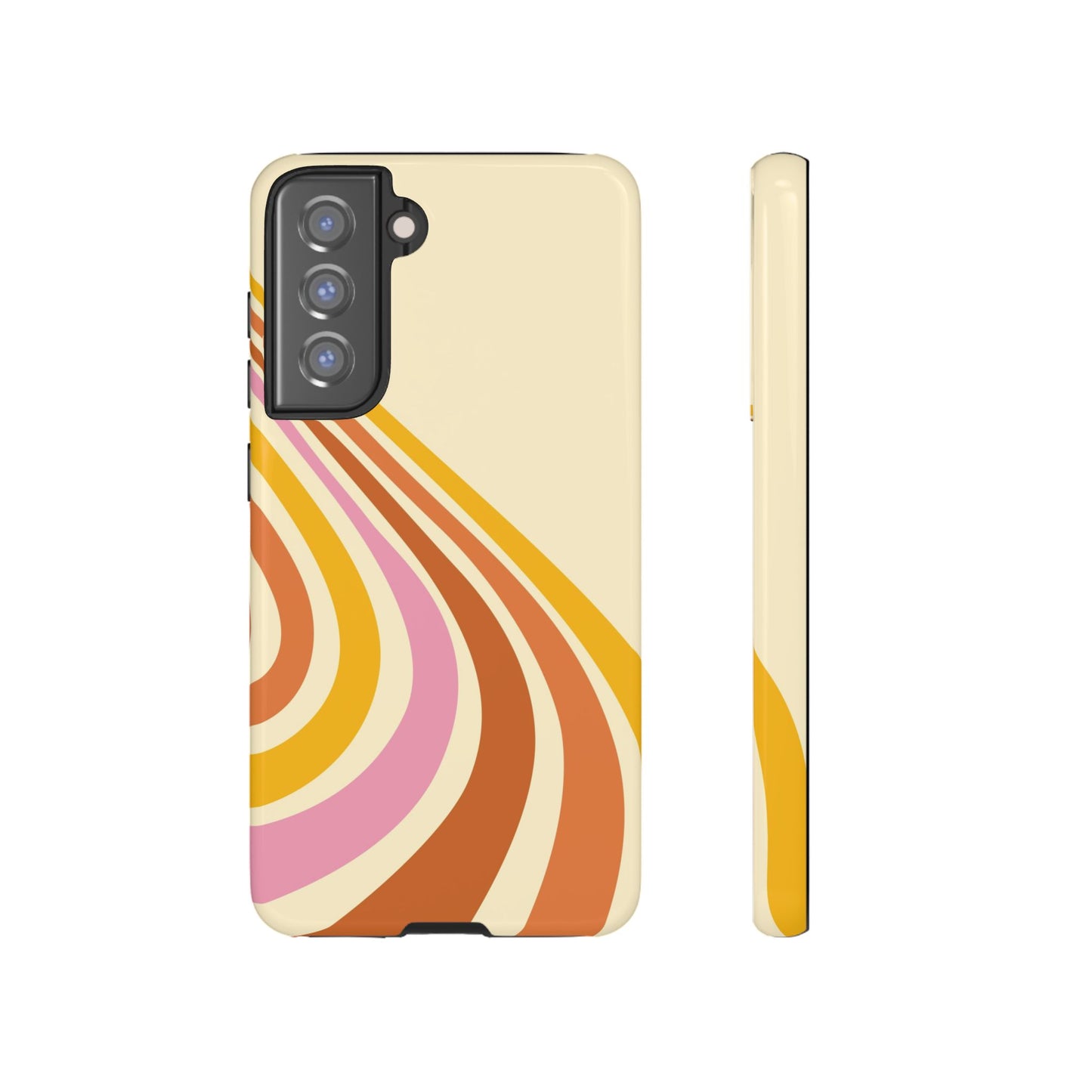 Retro Wave Swirl Samsung Case