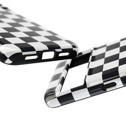Black & White Checkerboard Google Pixel Case