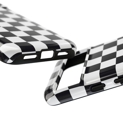 Black & White Checkerboard Google Pixel Case