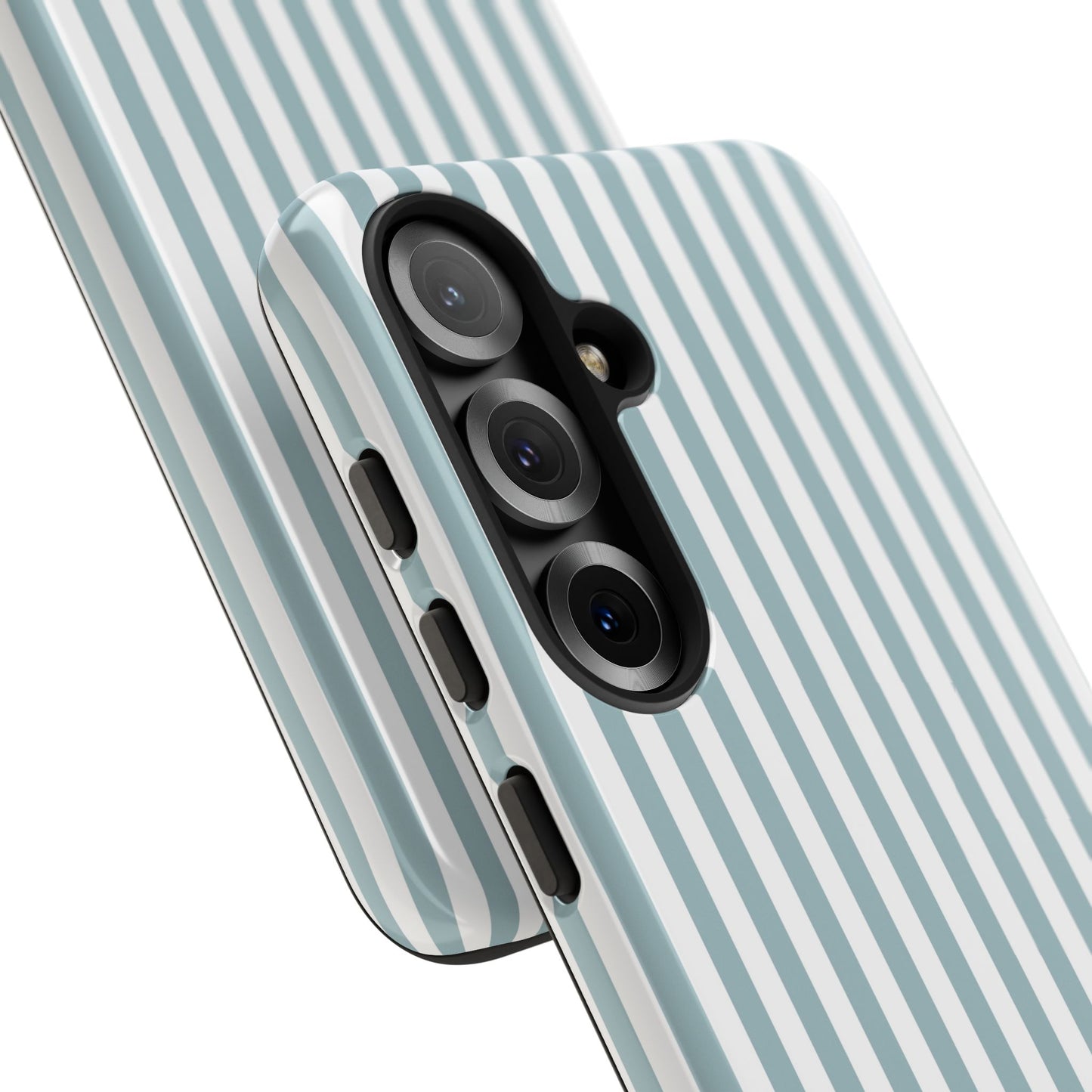 Blue & White Stripe Samsung Case