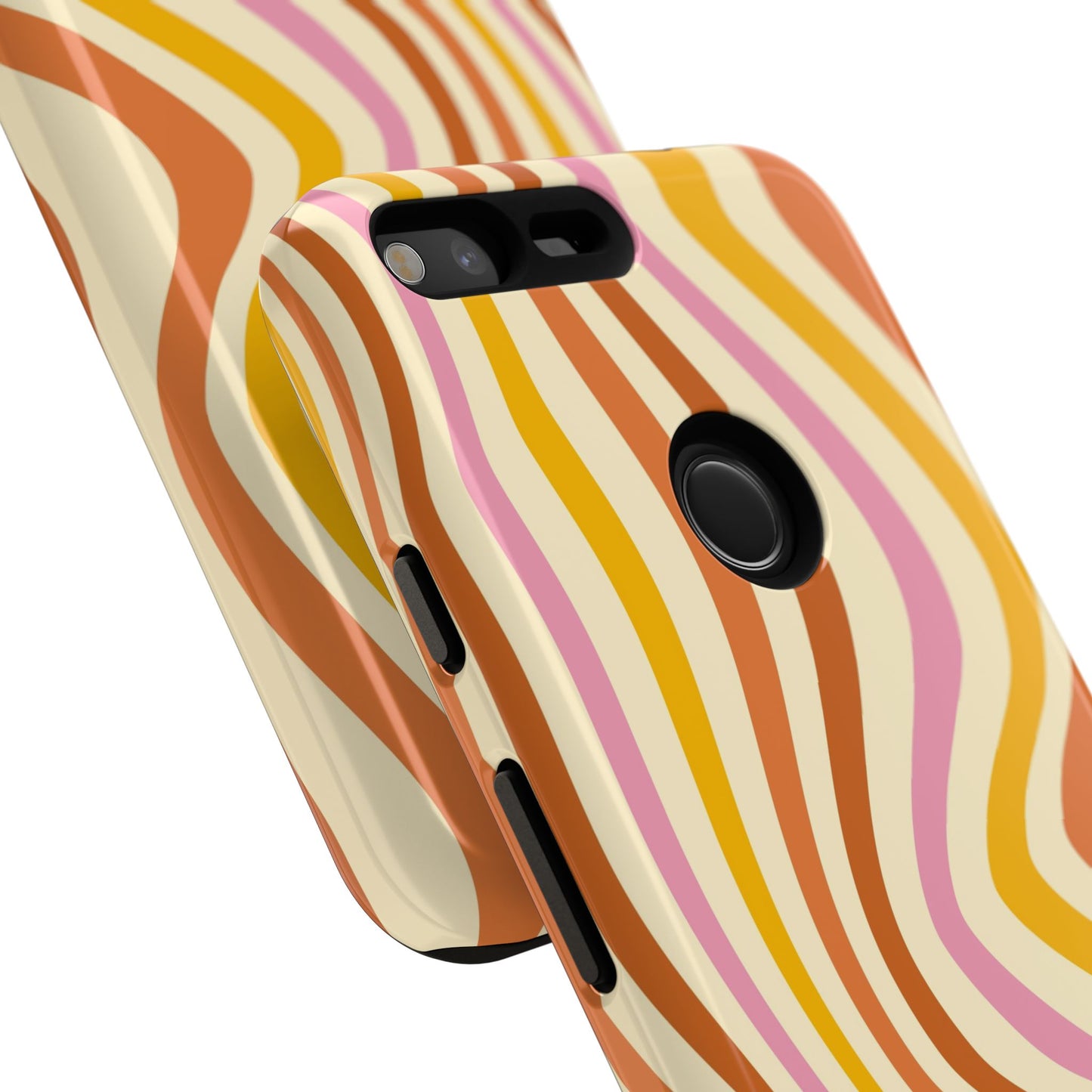 Retro Sunset Wave Google Pixel Case