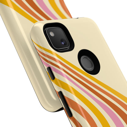 Retro Wave Swirl Google Pixel Case