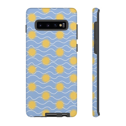 Sunny Waves Blue Samsung Case