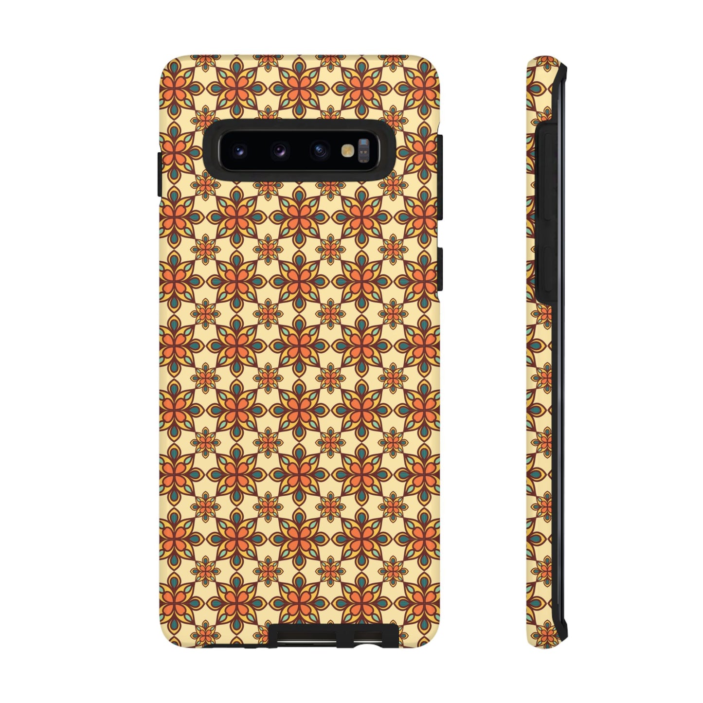 Retro Mandala Floral Samsung Galaxy Case