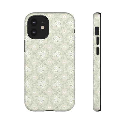 Vintage Daisy Wreath iPhone Case