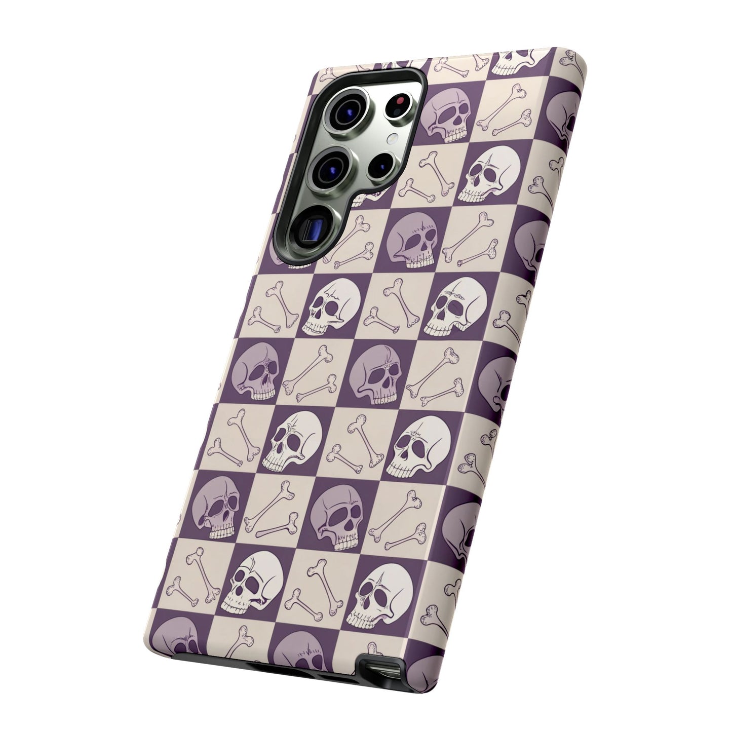 Skull & Bones Checkered Samsung Case