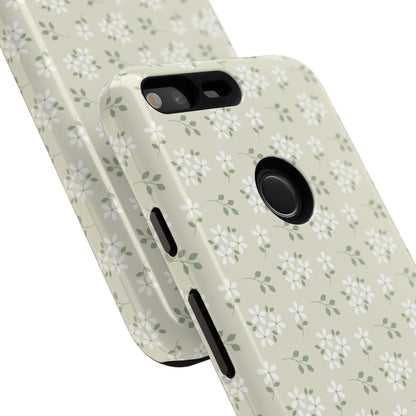 Beige Daisy Bloom Google Pixel Case