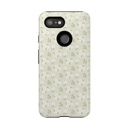 Beige Daisy Bloom Google Pixel Case