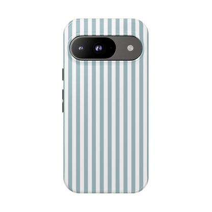 Blue & White Stripe Google Pixel Case