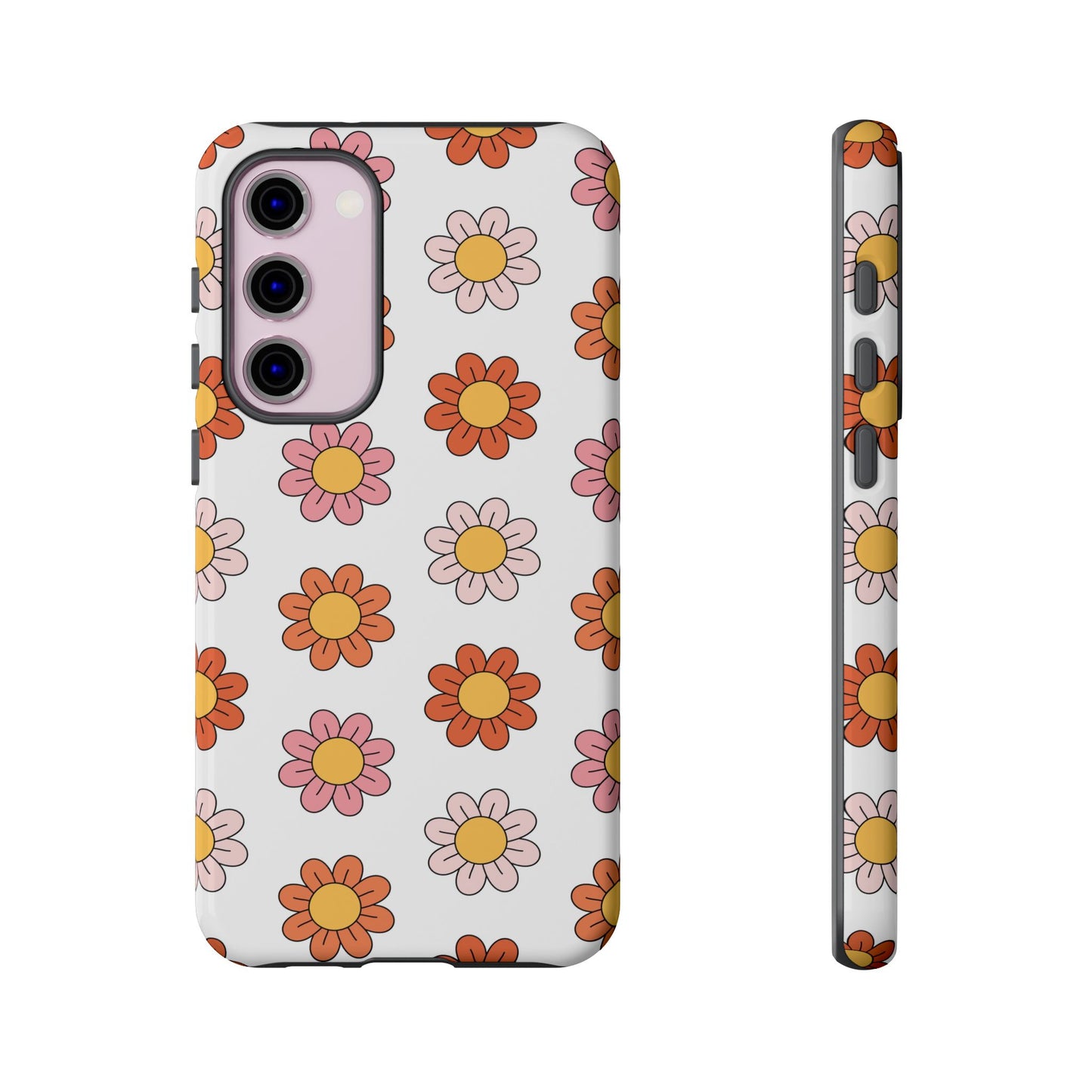 Retro Daisy Samsung Case