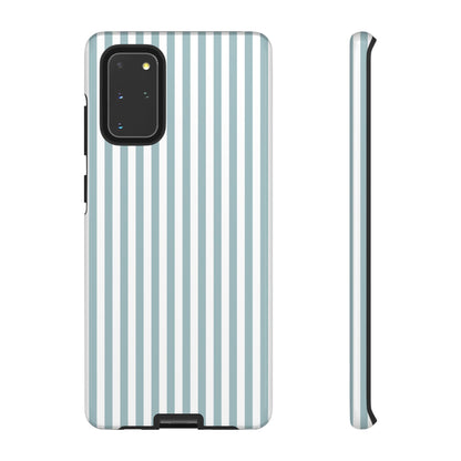 Blue & White Stripe Samsung Case