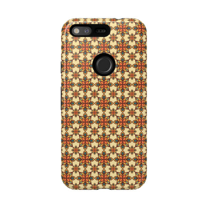 Retro Mandala Floral Google Pixel Case