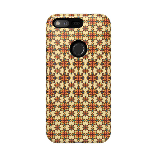 Retro Mandala Floral Google Pixel Case