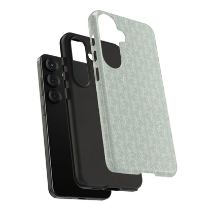 Minimal Leaf Print Samsung Case