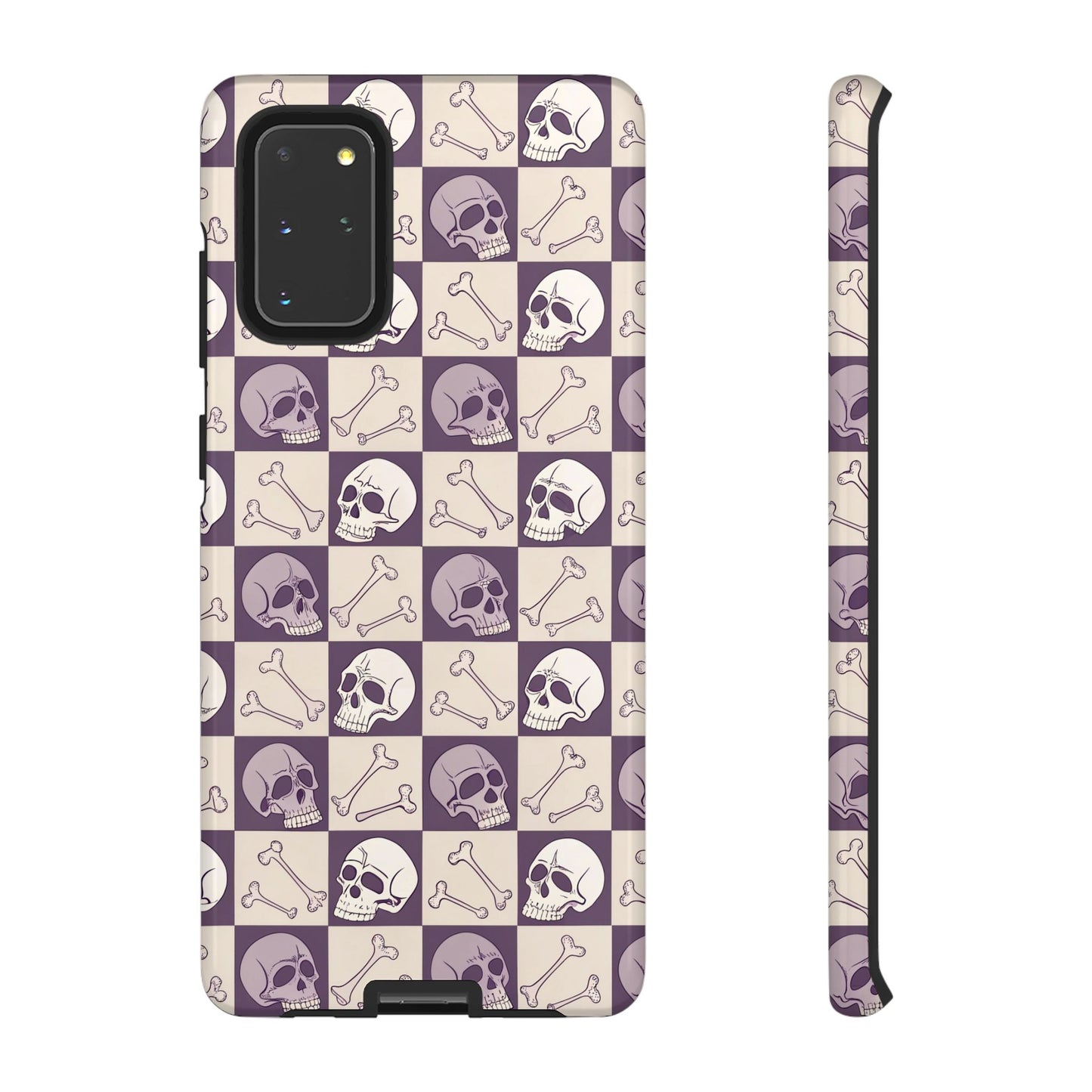 Skull & Bones Checkered Samsung Case