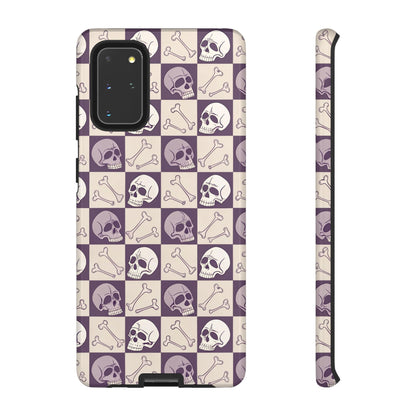 Skull & Bones Checkered Samsung Case