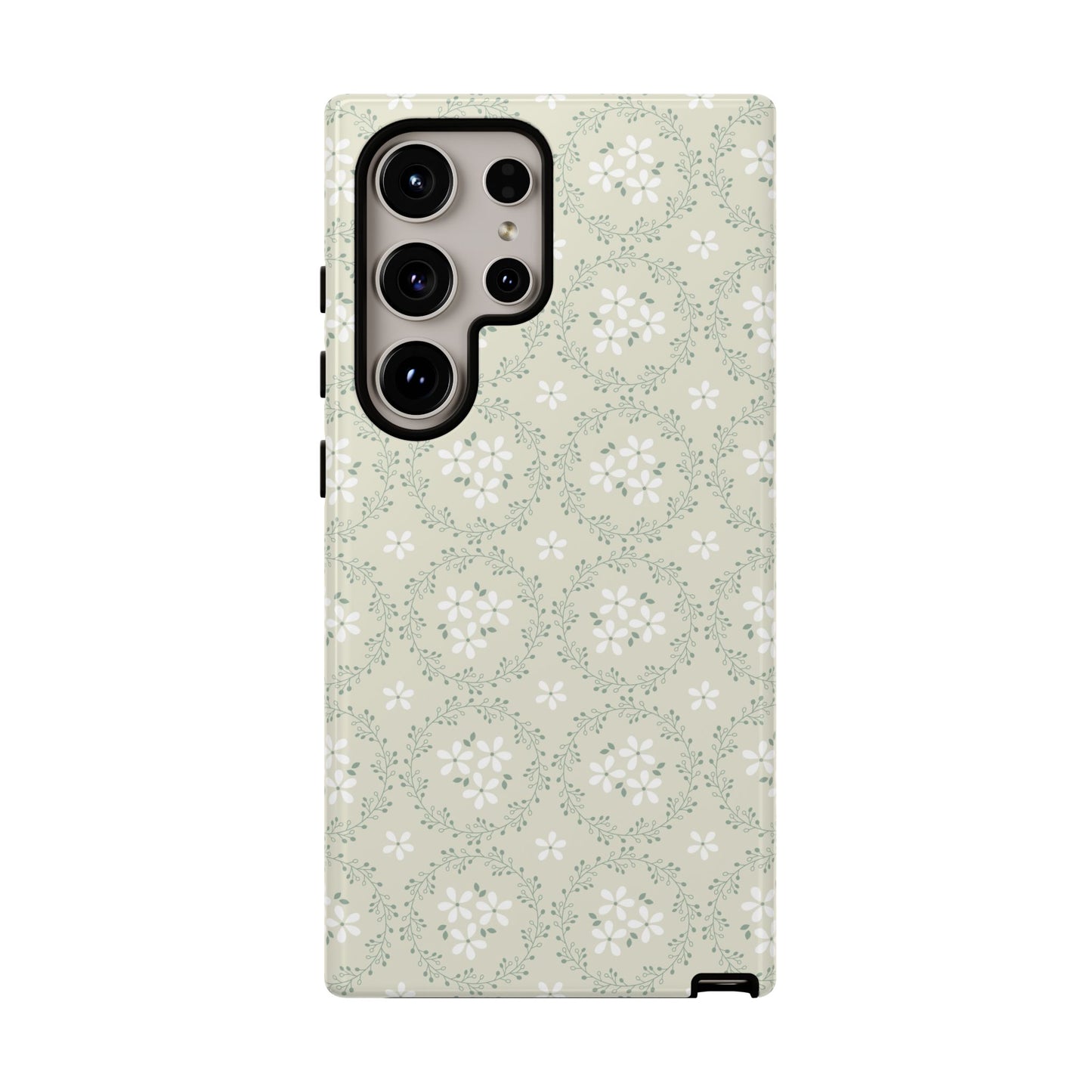 Vintage Daisy Wreath Samsung Case