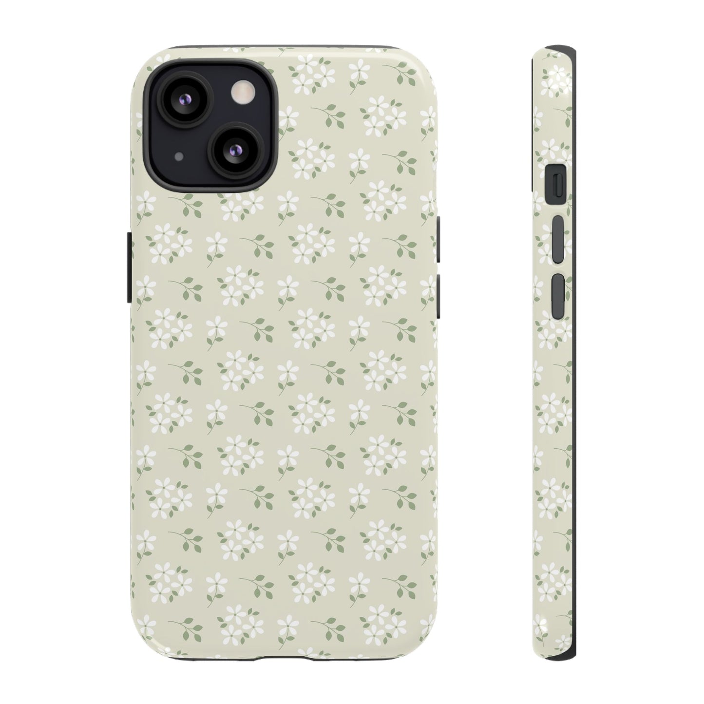 Beige Daisy Bloom iPhone Case