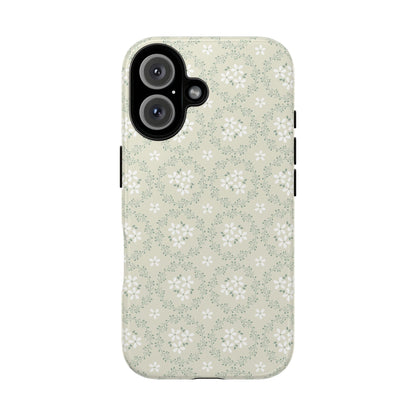 Vintage Daisy Wreath iPhone Case