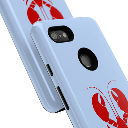 Red Lobster on Sky Blue Google Pixel Case