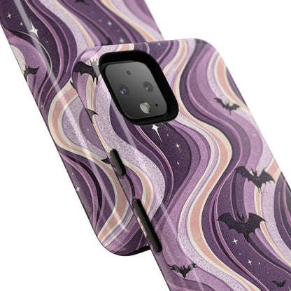 Retro Bats & Swirls Google Pixel Case