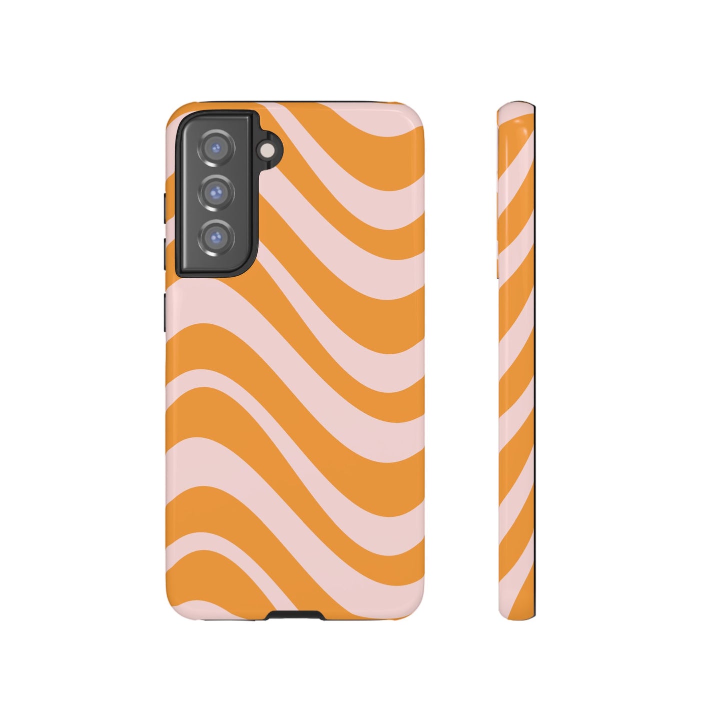 Retro Wavy Stripe Samsung Case