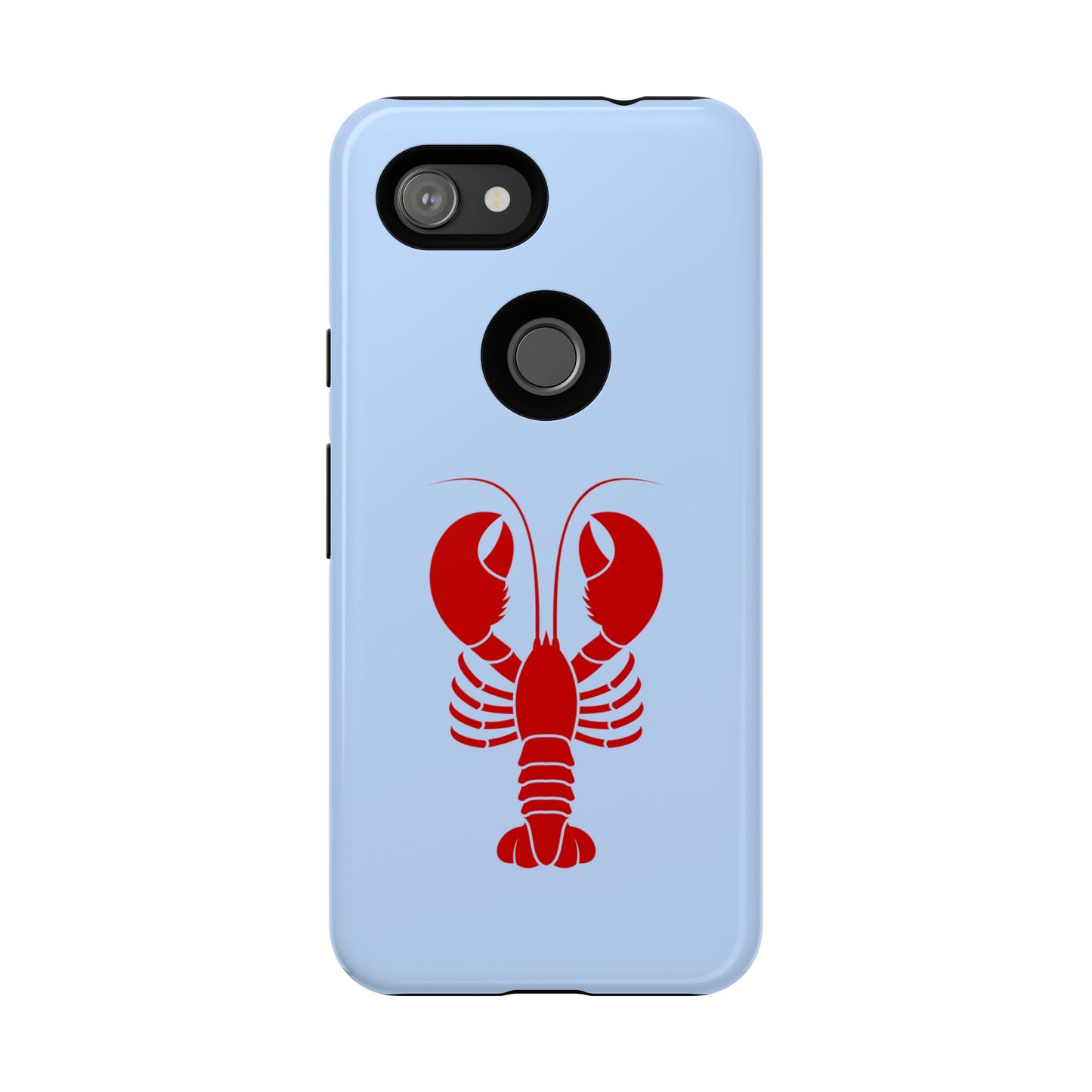 Red Lobster on Sky Blue Google Pixel Case