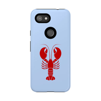 Red Lobster on Sky Blue Google Pixel Case