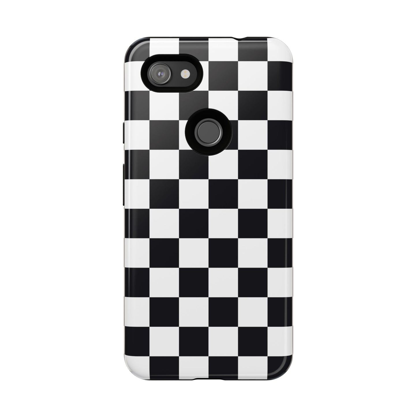 Black & White Checkerboard Google Pixel Case