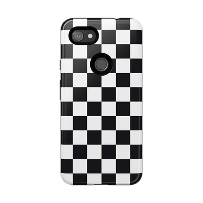 Black & White Checkerboard Google Pixel Case