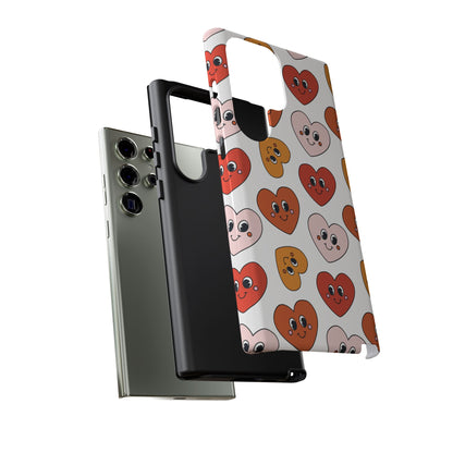 Smiley Heart Faces Samsung Case