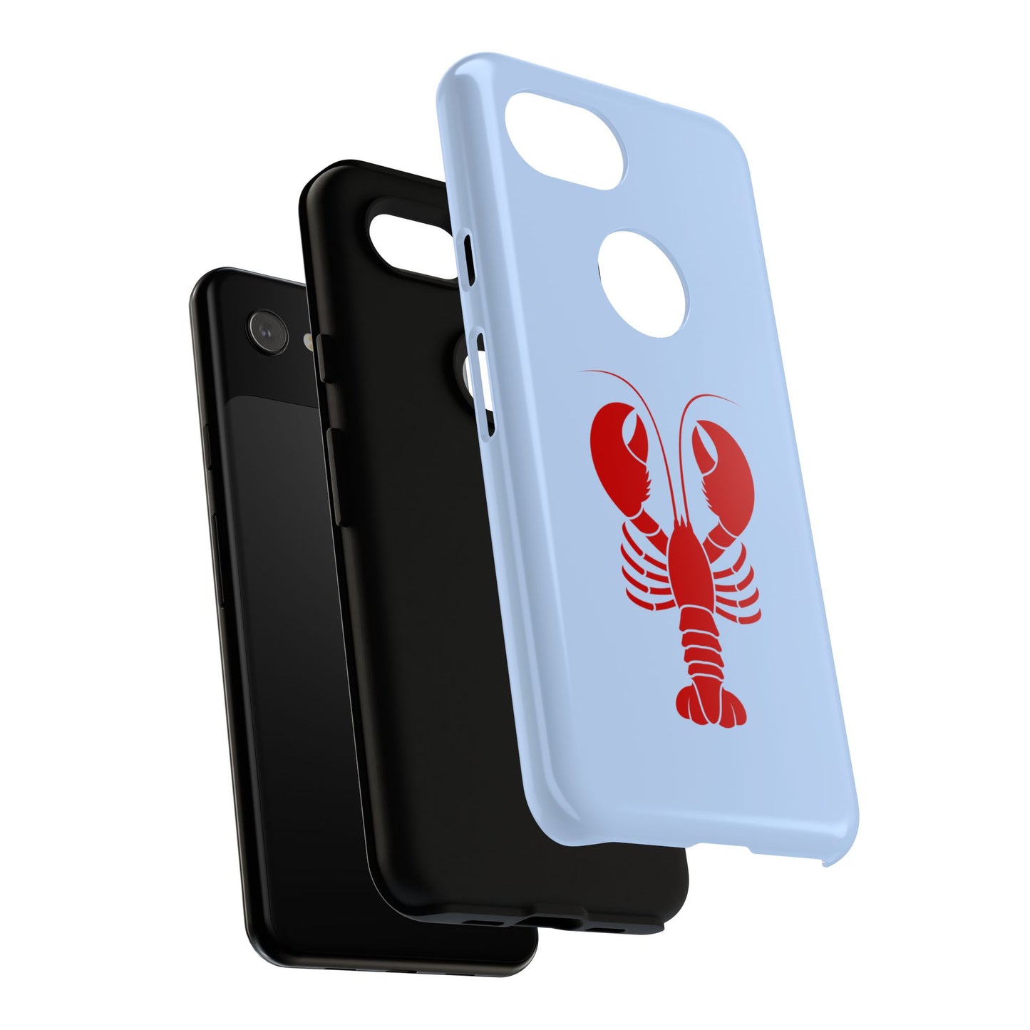 Red Lobster on Sky Blue Google Pixel Case