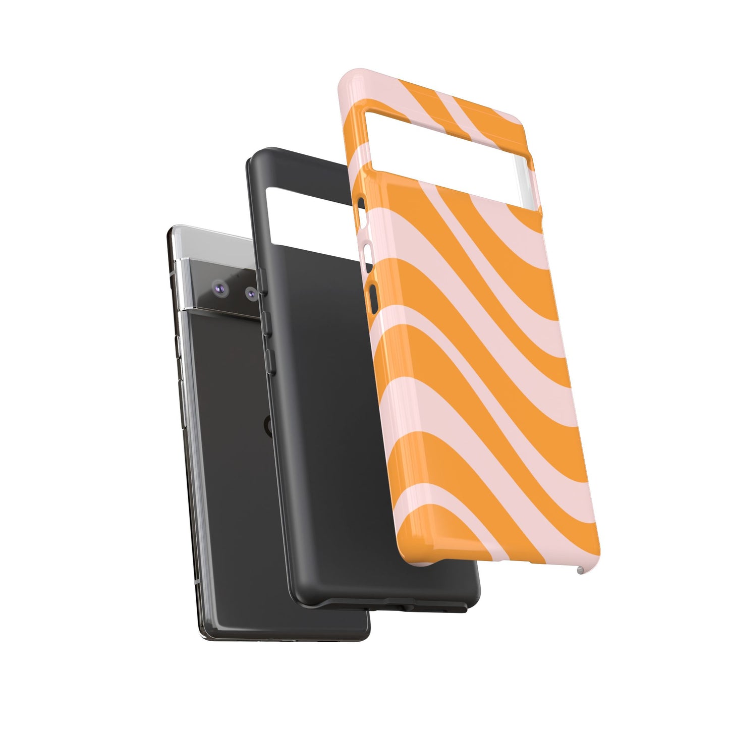 Retro Wavy Stripe Google Pixel Case