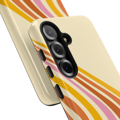 Retro Wave Swirl Samsung Case