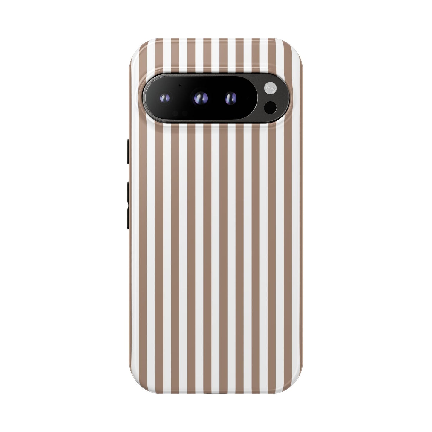 Beige & White Stripe Google Pixel Case