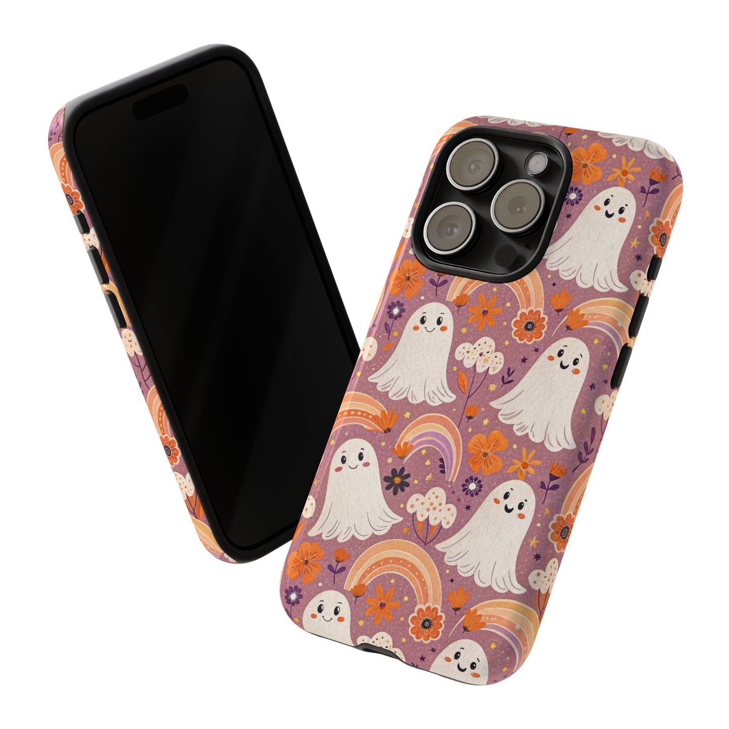 Pastel Halloween Ghost iPhone Case
