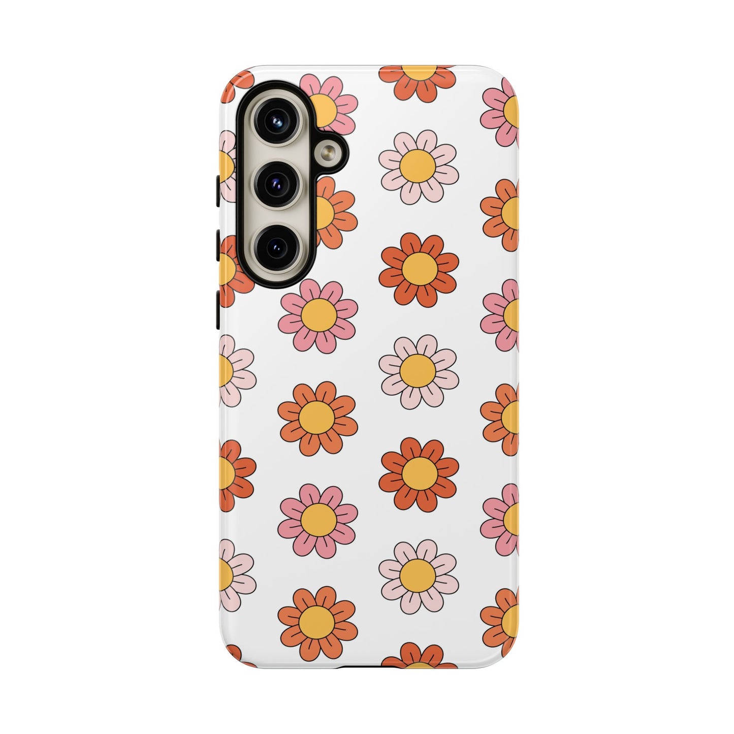 Retro Daisy Samsung Case