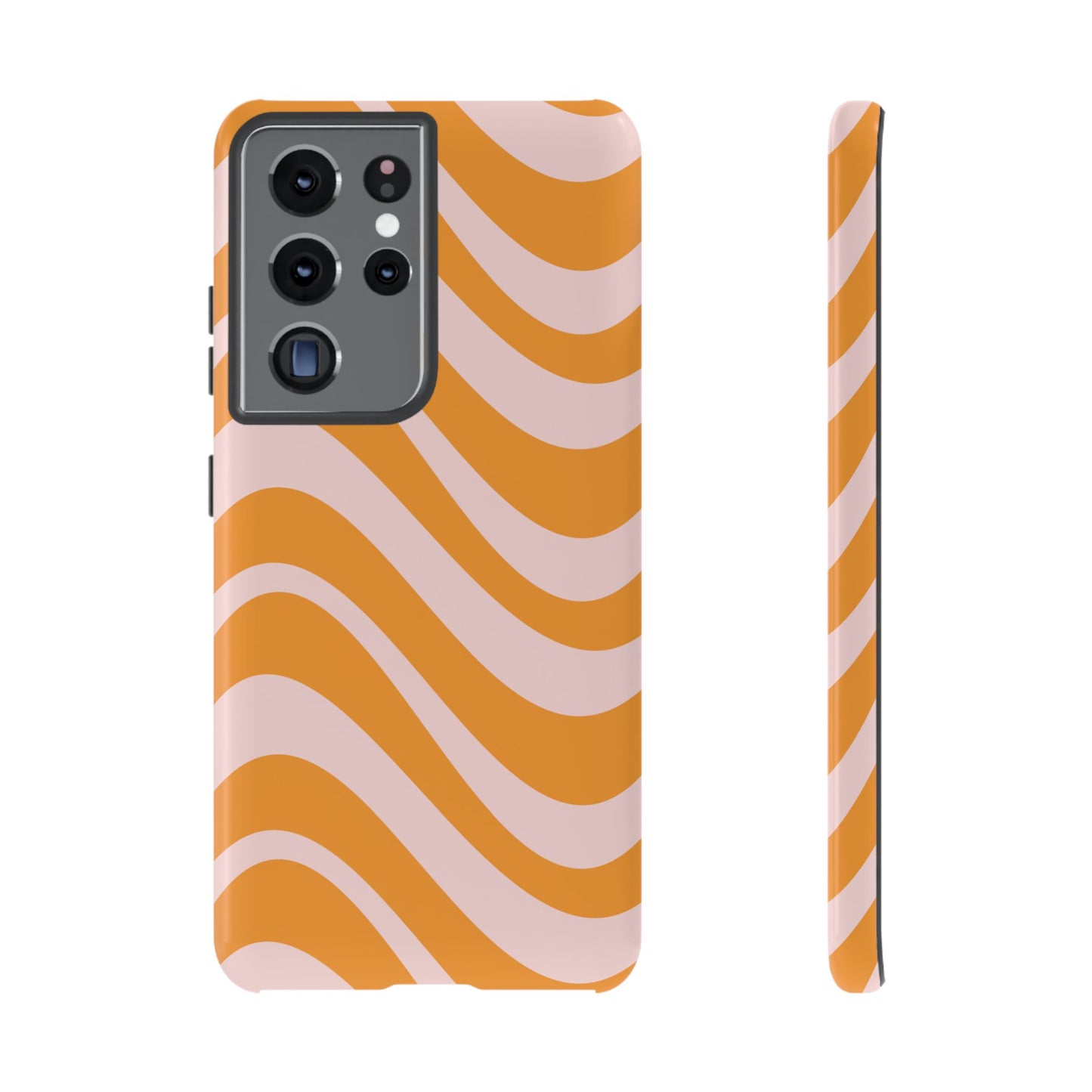 Retro Wavy Stripe Samsung Case