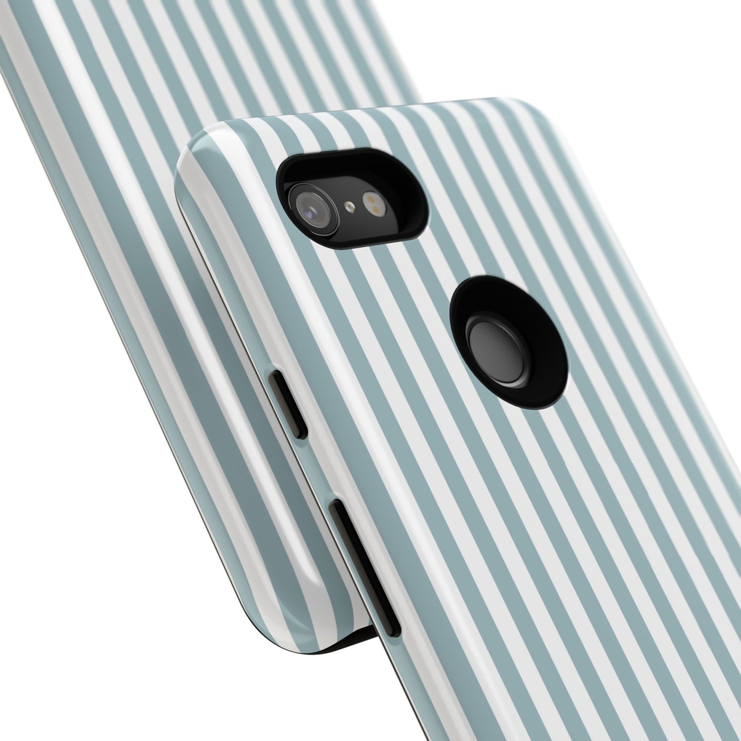 Blue & White Stripe Google Pixel Case