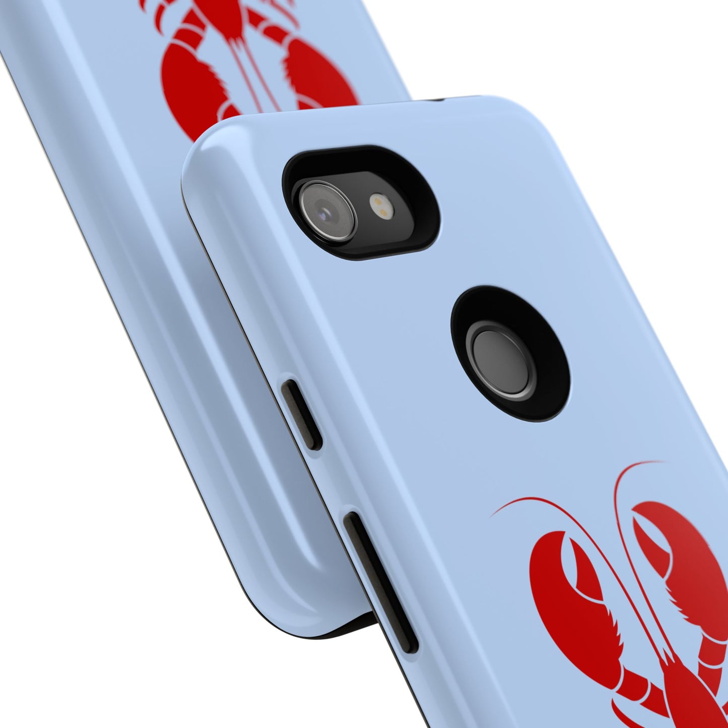 Red Lobster on Sky Blue Google Pixel Case