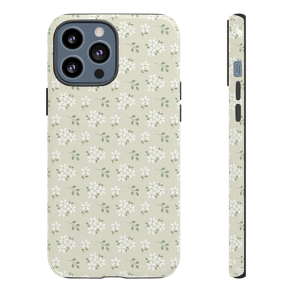 Beige Daisy Bloom iPhone Case