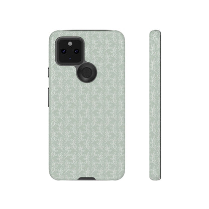 Minimal Leaf Print Google Pixel Case